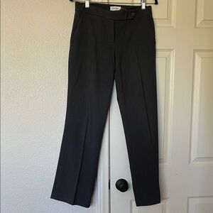 Calvin Klein Dark Gray Women's Trousers